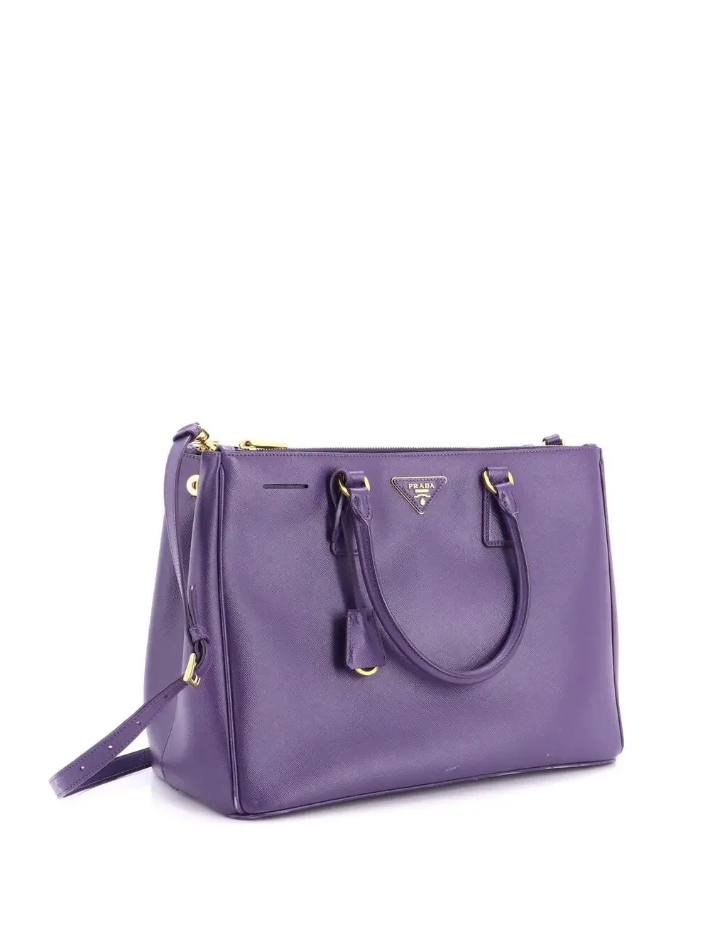 Prada Double Zip Lux Tote Saffiano #322156P10B